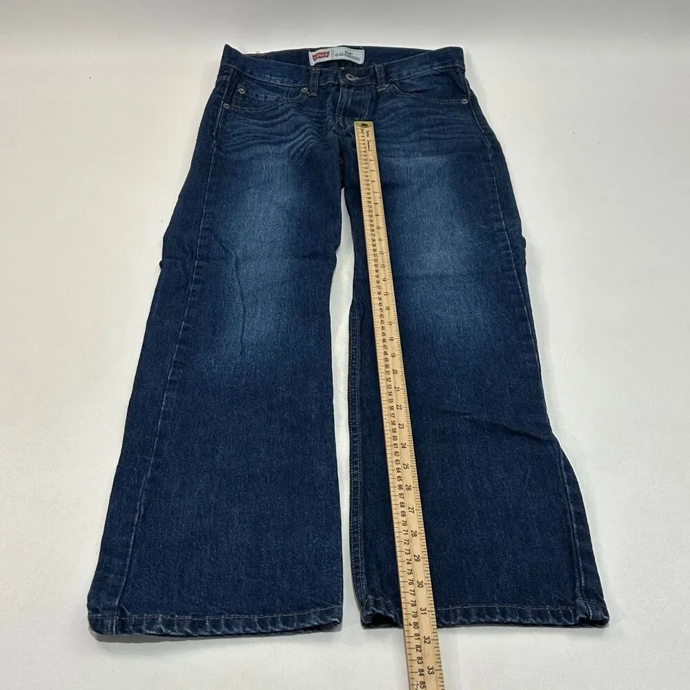 Levi's Men's Jeans Dark Indigo 514 Slim Straight Denim Regular Fit, Size W29 L29